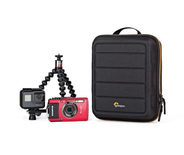 Hardside hard-shell portable bag 80 A high-protective hard-shell camera bag designed for small drones, portable cameras and head-mounted headphones
