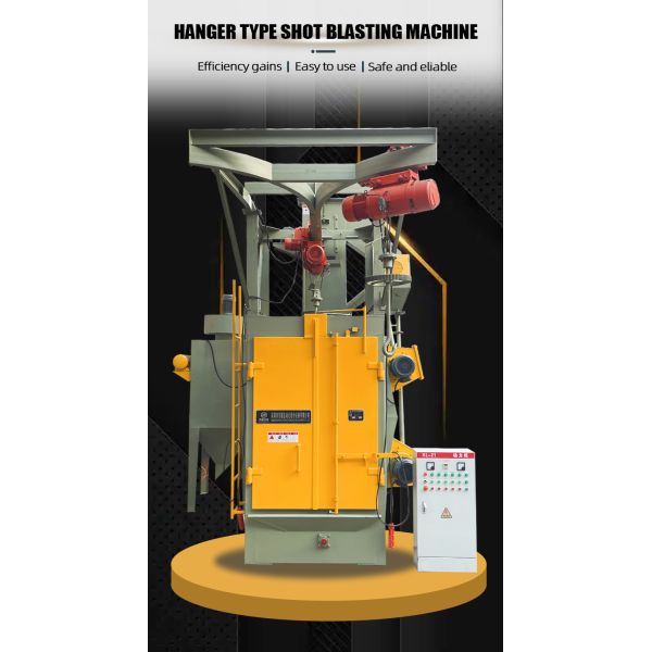 Large Section Steel Shot Blasting Machine Hook Type