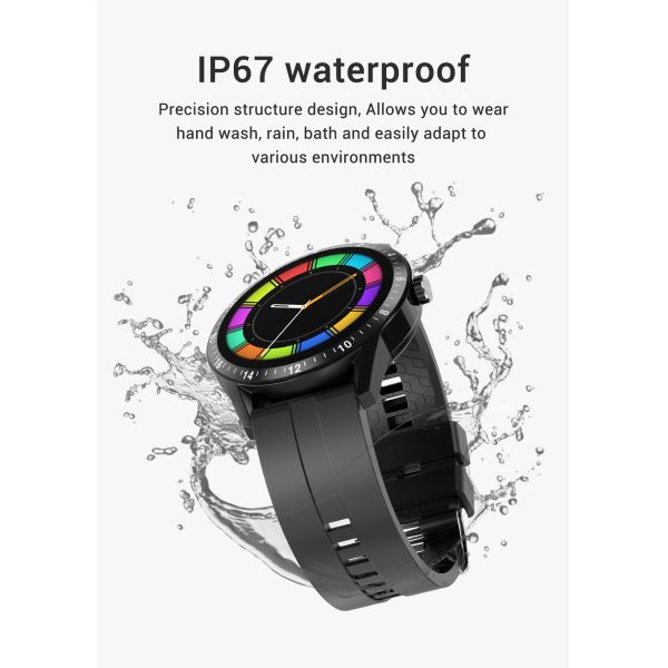 HL20Pro Smartwatch  1.28 Inch 240*240 Waterproof Sports Main Chip RTK8762C