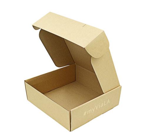 CMYK Kraft Paper Corrugated Mailer Box Shopping Shoes Box Custom Logo