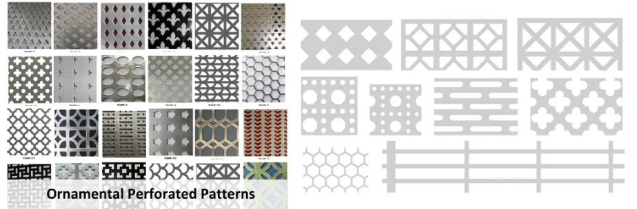 Decorative Perforated Metal Mesh Facade Panel Cladding Curtain Wall Metal Mesh