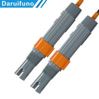 Electrodo del NTP pH de 1 pulgada con el conector de la limpieza de uno mismo para el agua industrial