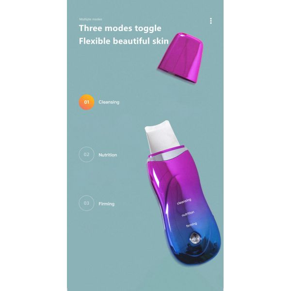 Electric Galvanic Ultrasonic Skin Cleanser Rechargeable