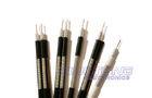 Plenum CMP Rated RG59 Tri - Shield Coaxial Cable 20 AWG CCS 67% AL Braid 75 Ohm