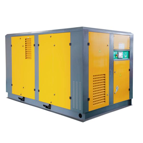 Fase de refrigeração água do compressor de ar 2 de DN40 110kw para a garrafa Bllowing do ANIMAL DE ESTIMAÇÃO