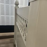 1.82m High 2.44 Wide PVC Fence Pannels Safety 100% Virgin For Residential