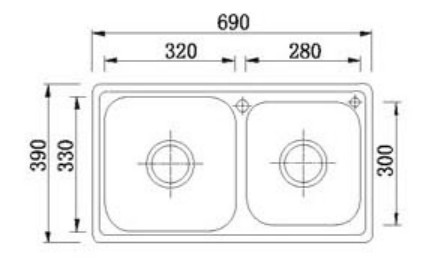 Никель и сатинировка щетки раковины подгонянного проекта ОЭМ & ОДМ кухонная раковина закончил/32 дюйма