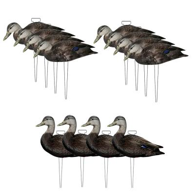 Silhouette de canard à plumes 5 mm Épaisseur 1200 g Couleur noire étanche
