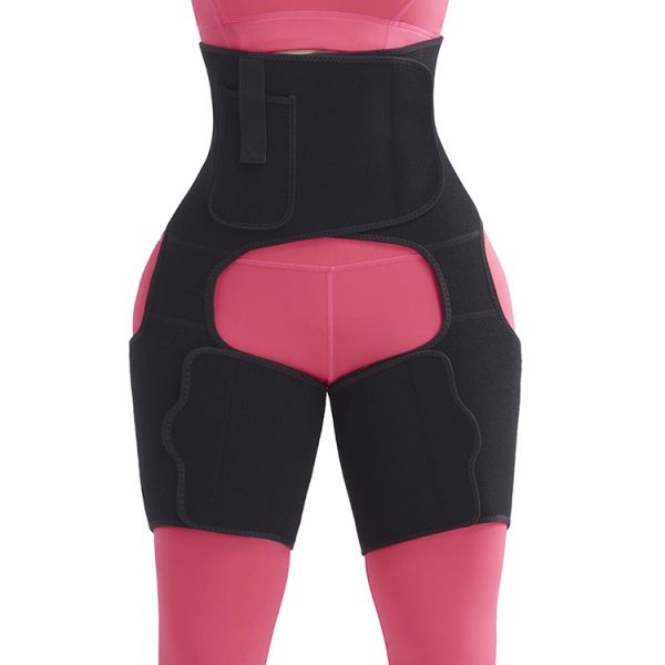 HEXIN Latest Design Women Jogging Wear for Hot Sauna Neoprene Waist and Thigh Trimmer
