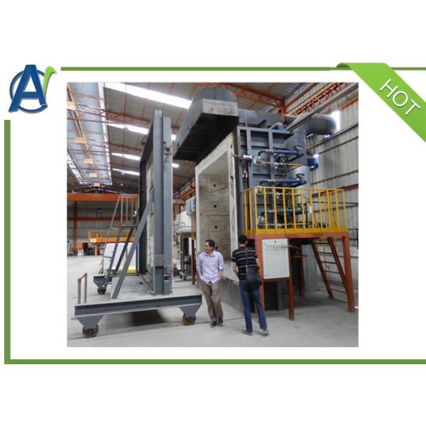 EN1363-1 And ISO 834 Fire Vertical Testing Machine