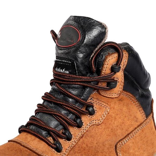 Shengjie Factory Cheap Price EU 36-47 Genuine Leather Upper Lace-up Boots with Lace-up Closure Work Shoes