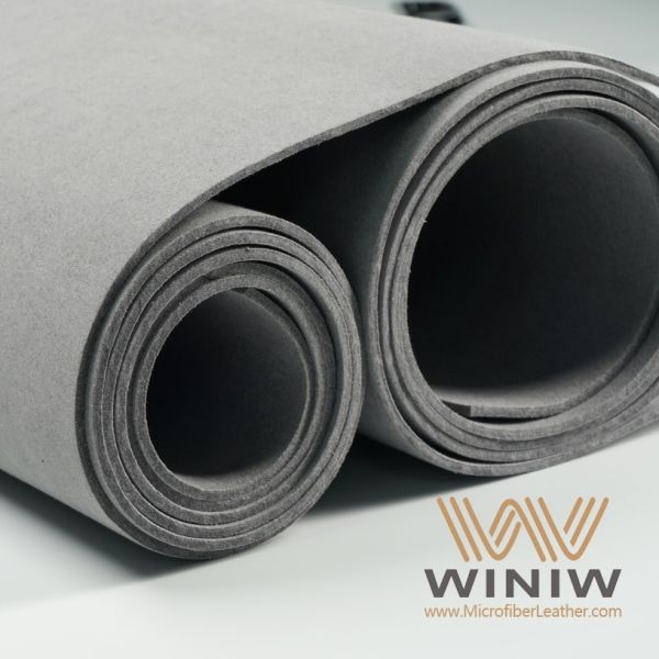 2.4mm Microfiber PU Leather Synthetic Suede Ultrasuede Fabric For Shoes