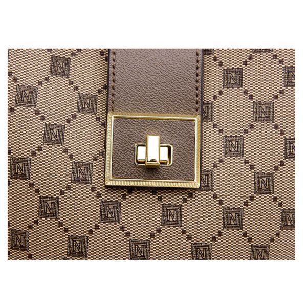 Zipper Women Shoulder Handbag Large Capacity Bucket Crossbody Shoulder Handbag