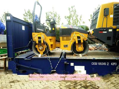 Cilindro dobro compacto 5 Ton Vibratory Roller XCMG XMR403 do rolo de estrada da construção
