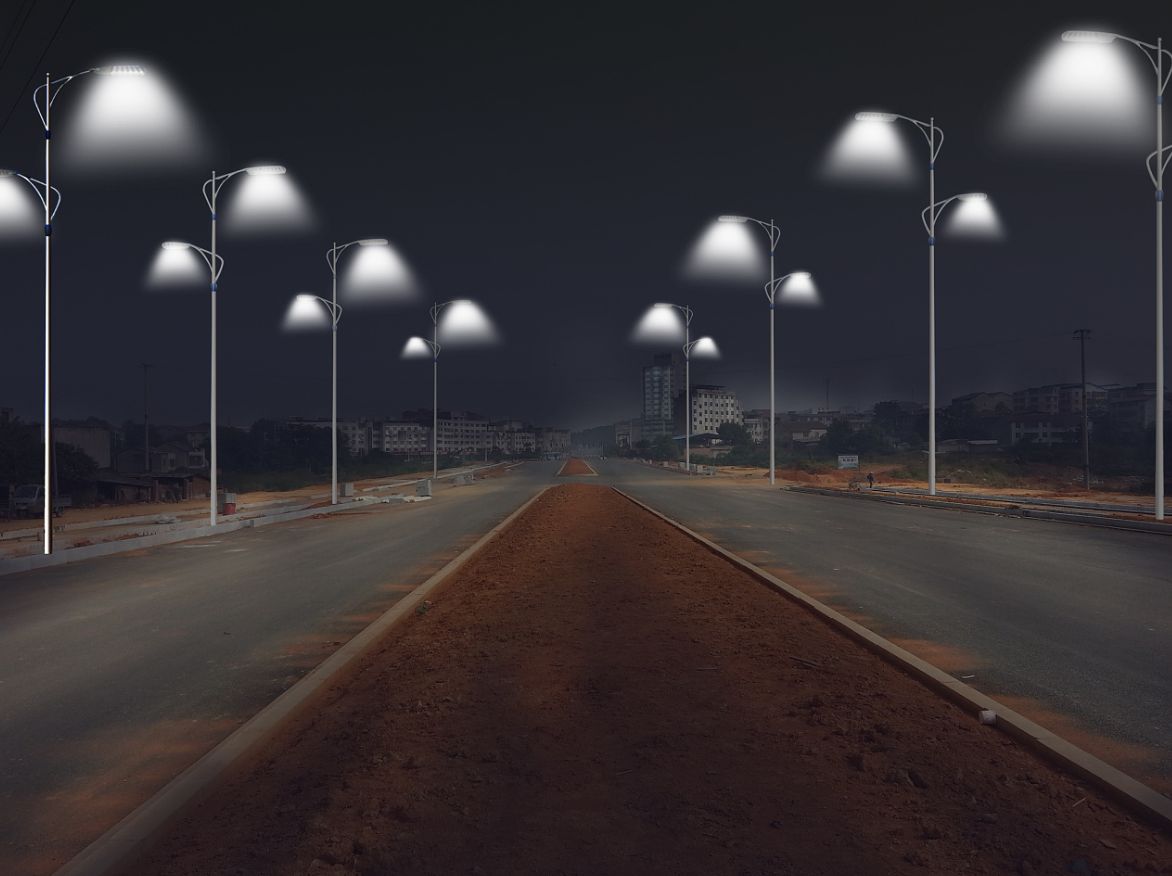 SMD3030 Plastic Street Light Lens , 48 in 1 70x160 Degree 236x70mm LED Lens Types