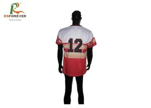 Dye Sublimation Mens Sports T Shirts ,  Mens Plus Size T Shirts Team Wear