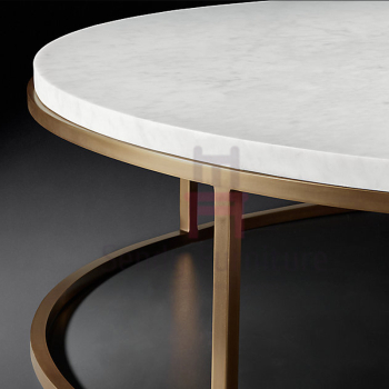 Mesas de centro redondas elegantes bajas, tablas bajas de encargo de la resistencia a la corrosión para la sala de estar