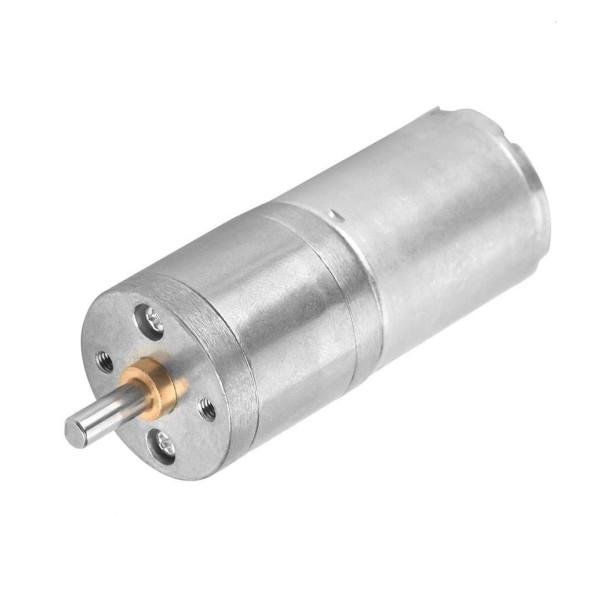 370 Gear Reduction Box 12 Volt DC Motor With Gearbox , 25mm Small High Torque DC Motor