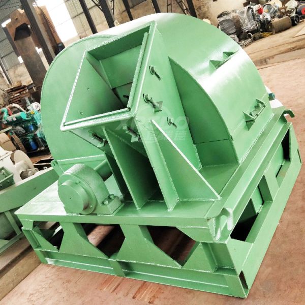 High Capacity 500kg/hour Wood Crusher with SKD11 Blades and 3500r/min Spindle Speed