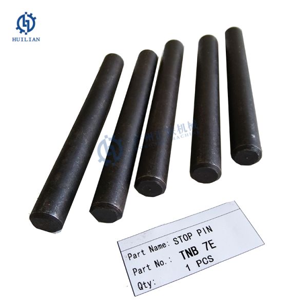 TNB 7E Stop Pin Rod Pin Tool Pin of Breakers for Excavator Hydraulic Hammer Spare Part