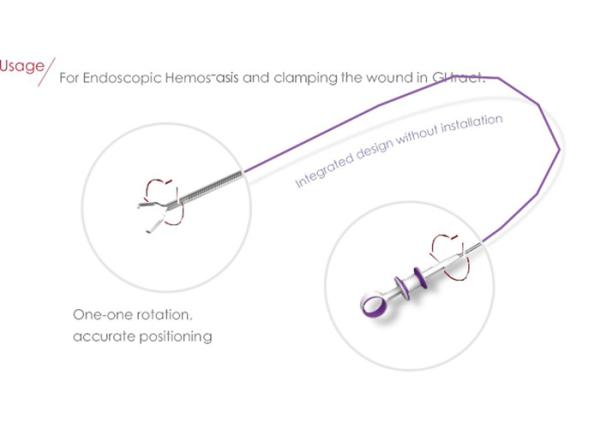 Produtos consumíveis médicos do grampo endoscópico descartável de Hemo 2 anos de garantia