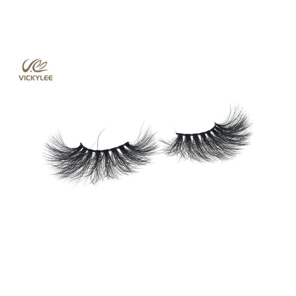 Natural Black Cotton Stalk 27mm False Lashes Dramatic