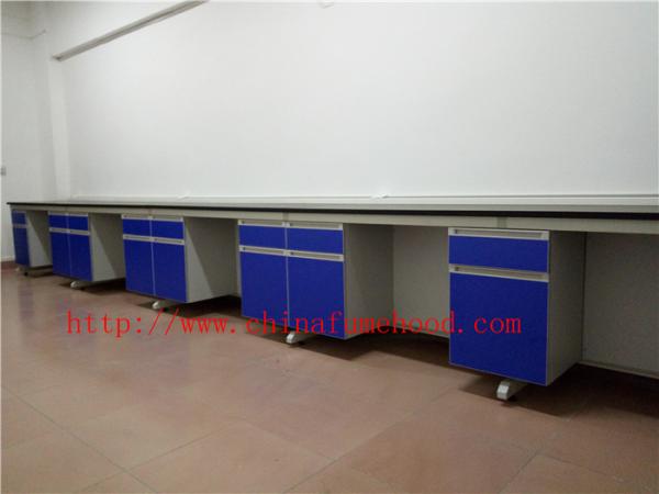 Resistant TO Strongest Corrosion / Acid / Alkali Chemistry Laboratory Casework Furniture for Research Laboratory