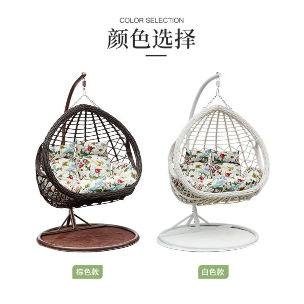 Sale Modern Design Style Large Swing Chair Hanging Egg Chair for Patio Furniture