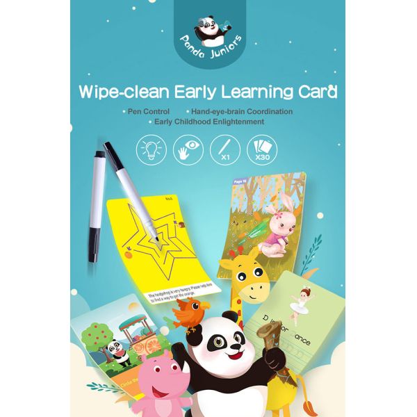 Brain Games Early Learning Cards for Preschool Kindergarten Toddler