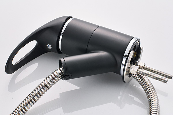 Pull Out Spout Bathroom Sink Mixer , Modern Faucets For Bathroom Sinks