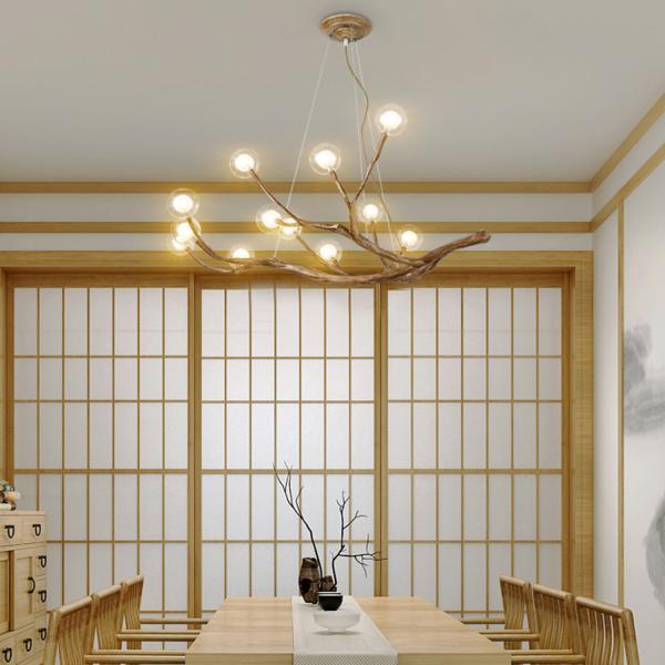 Living room Bedroom Wooden Tree Branch decorative lustre pendant home Chandelier lighting( WH-CI-107)
