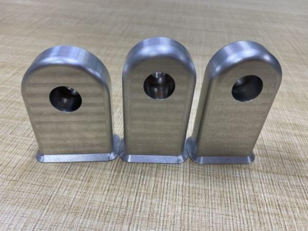 Clear Polishing CNC Milling Parts AL6061 T6 Custom CNC Parts Round Shape