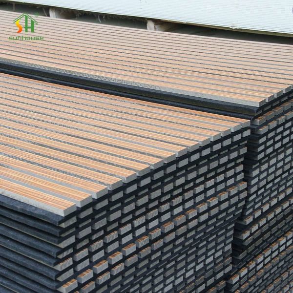 Waterproof Fireproof Acoustic Wall Panel Board for Interior Exterior Decoration Use