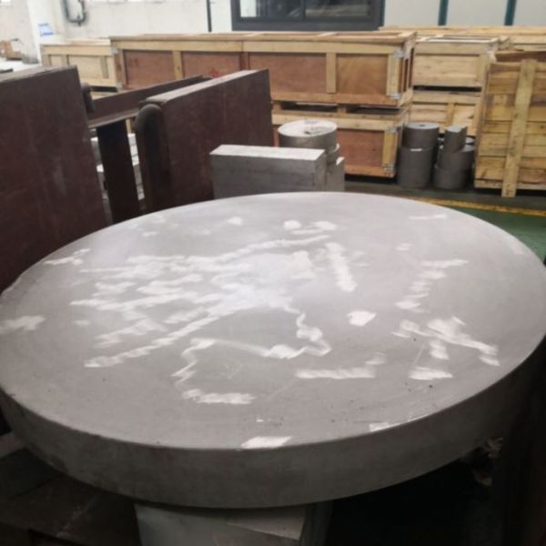 Military 7075 T6 Disc Aluminum Forging Parts Dia 3400mm