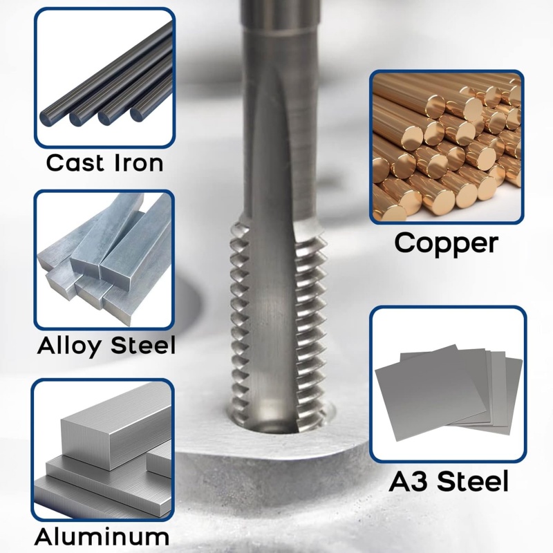 HSS M16 x 1.5 Tap and Die Kit | 6H Precision Threader for Hydraulic & Machinery MRO