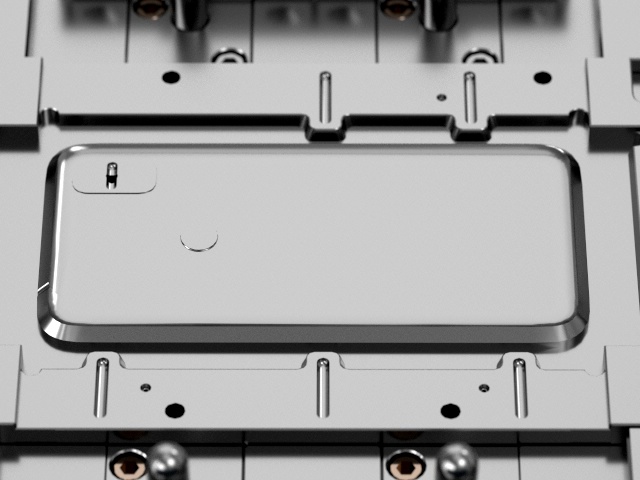 OEM / ODM:Custom Consumer Electronics Moulds / Battery cover (1*1) No.22683-A: Оригинальные формы для потребительской электроники