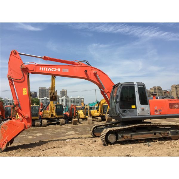 Hot Sale 10T weight Used Crawler Excavator Hitachi ZX240 AH-4HK1X engine with Original Paint