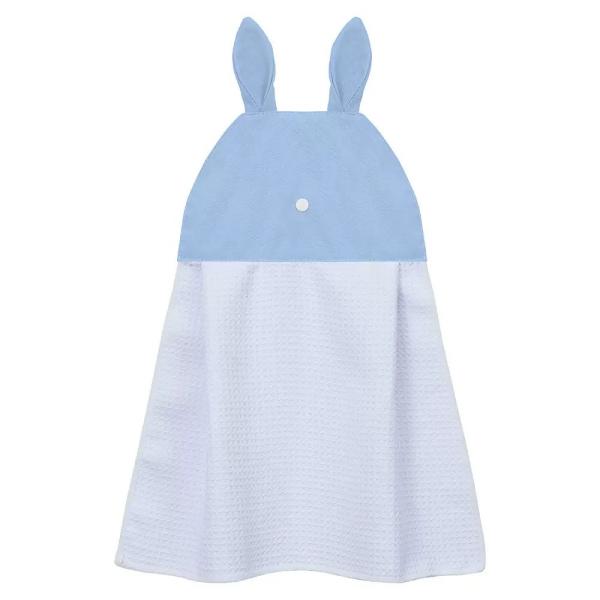 Creative Waffle Polyester Hand Towels For Sublimation With Rabbit Ear