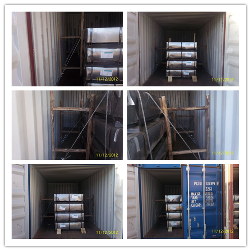 промышленный гальванизированный рифленый настилая крышу лист 60-275g/M2, утюжит листы Tole толя