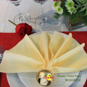 Serviette de papier multi moderne de couleur de 2-3ply 25*25cm pour le