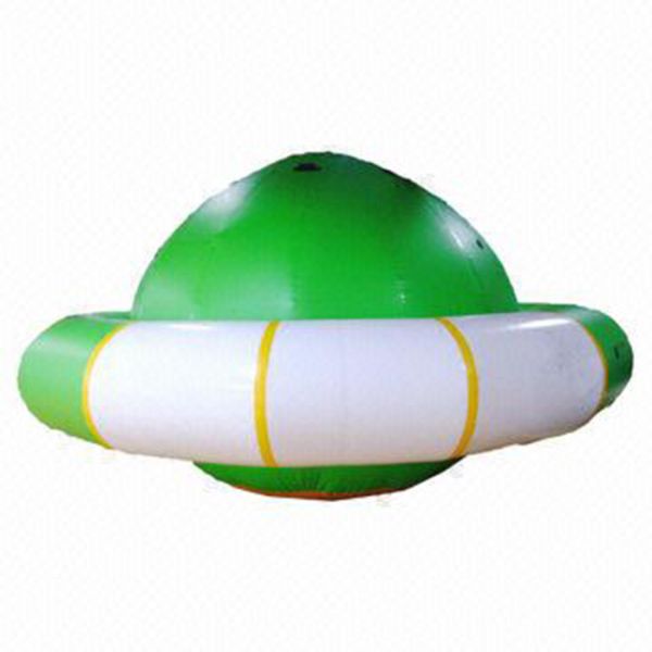 Giant Durable PVC Inflatable Water Park Disco Boat Inflatable Saturn