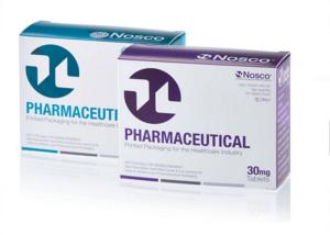 Caixas do empacotamento farmacêutico da cor de CMYK/impressão UV do ponto caixa