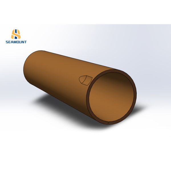 Mine Machinery Parts Bronze Pump  C95500 Shaft Sleeve  Good Heat Conductivity