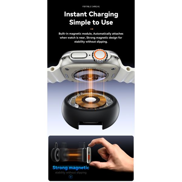 ESSAGER Iphone Wireless Watch Charger 2.5W Max ES-WC12 Series