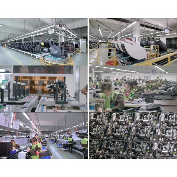 Electronic Air Compression 4D Massage Chair With 2 Rollers For Whole Body