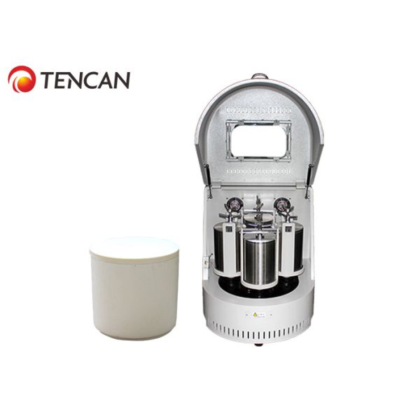 планетарная мельница шарика 2L 220V/110V вывела наружу достигаемость 0.1μM с 4 танками шарика меля