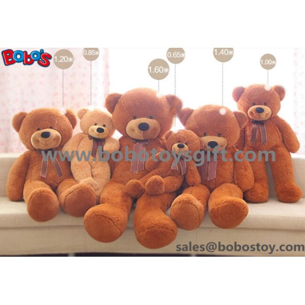 Big Plush Brown Bear Doll Soft Toy as Chirdren Day Gift
