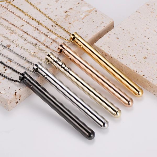 2025 Rechargeable Female Massage Stick Vibration Necklace