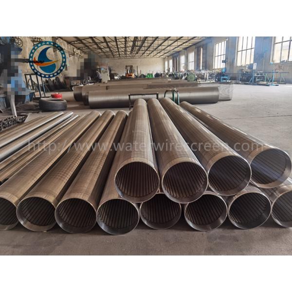 3m Length Ss Grade 304 Vee Wire Screen Pipe Infiltration Gallery At Intake Well