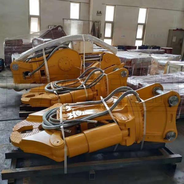 Excavator Tree Wood Steel Cutting Machine, Hydraulic Scrap Shear Widely Application